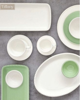 Bol multifunctional din portelan, alb, 12 cm, Tiffany - SIMONA'S COOKSHOP